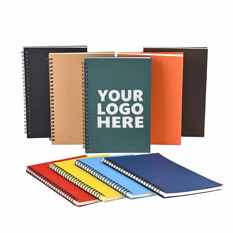 A5 Wirebound Custom Notepad