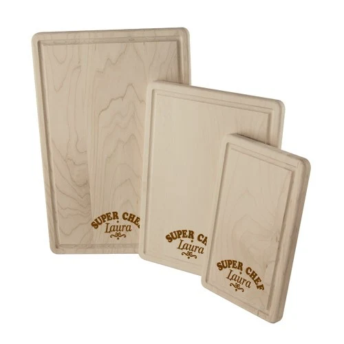 10" x 15" Maple Cutting Board, Branded 1
