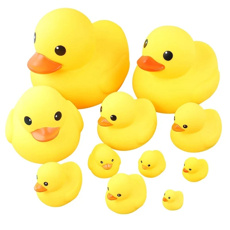 Colorful Rubber Bath Ducks 1