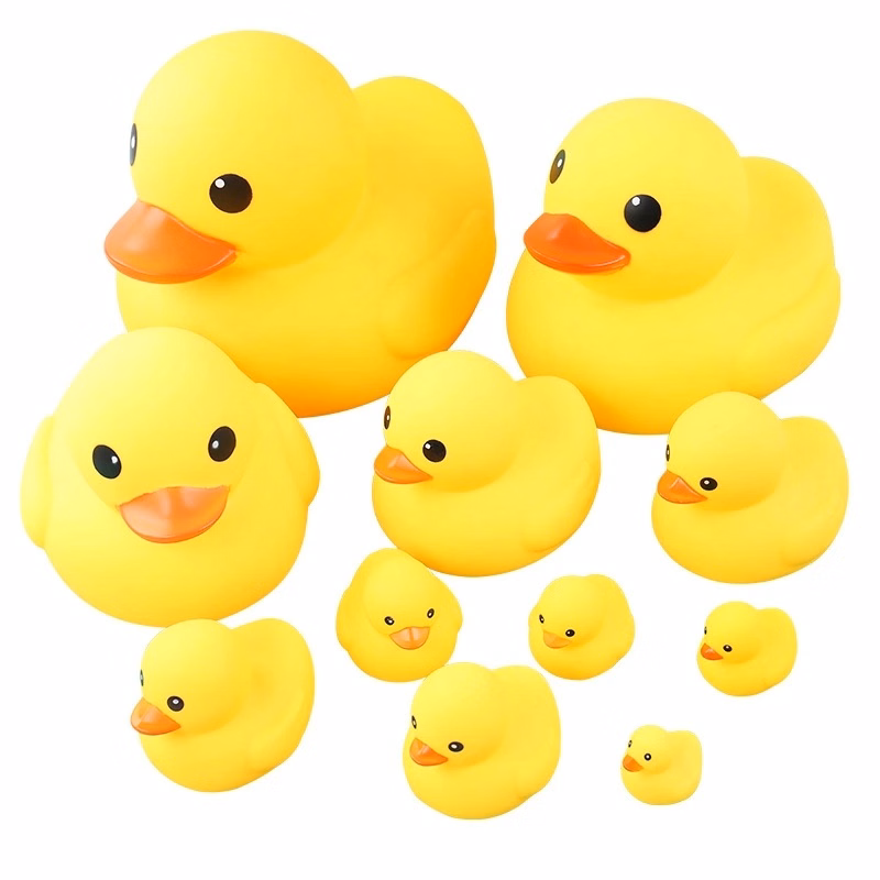 Colorful Rubber Bath Ducks