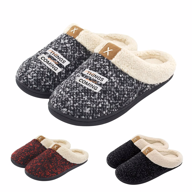 Winter Fleece Indoor Slippers