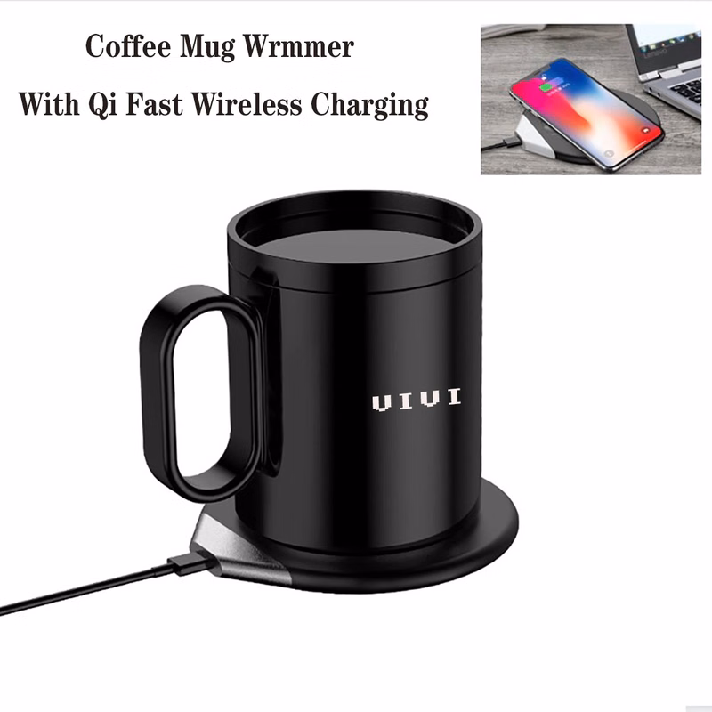 Cup Warmer Phone Wireless Charger 2 In 1