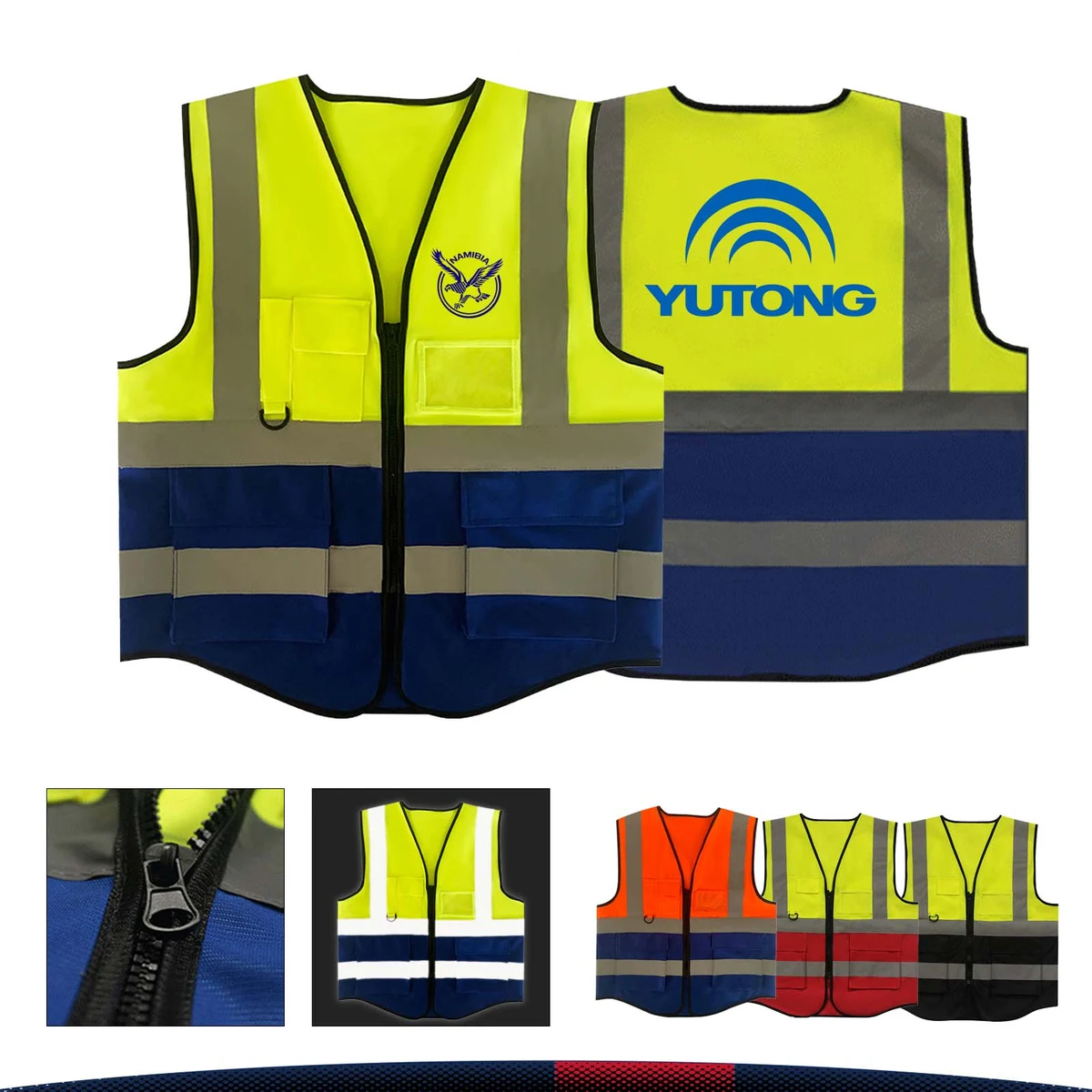 Dual Color Reflective Safety Vest 1