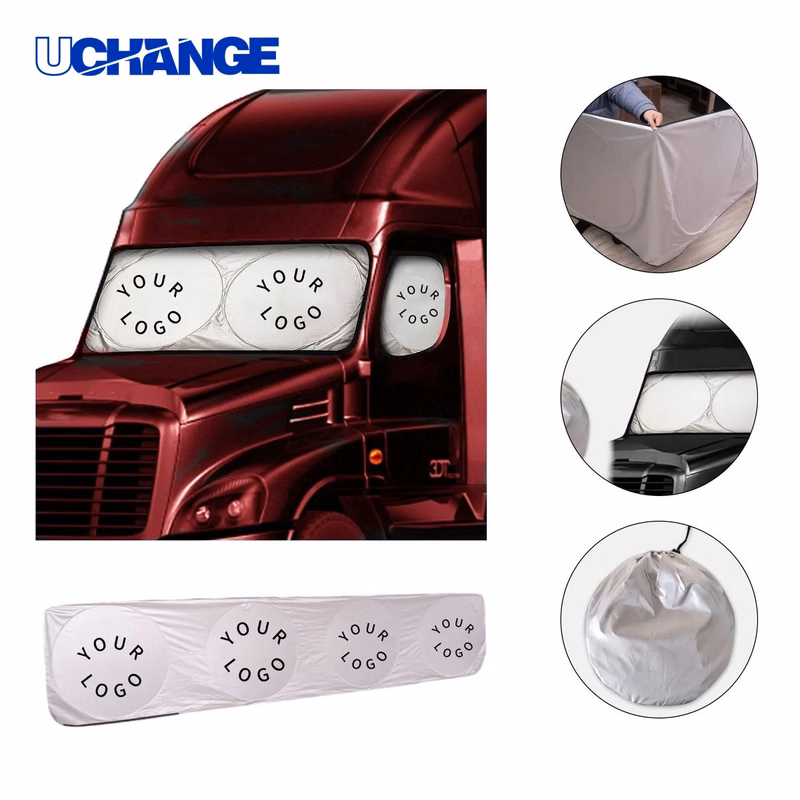 Reflective Truck Sunshade for Windshield Use
