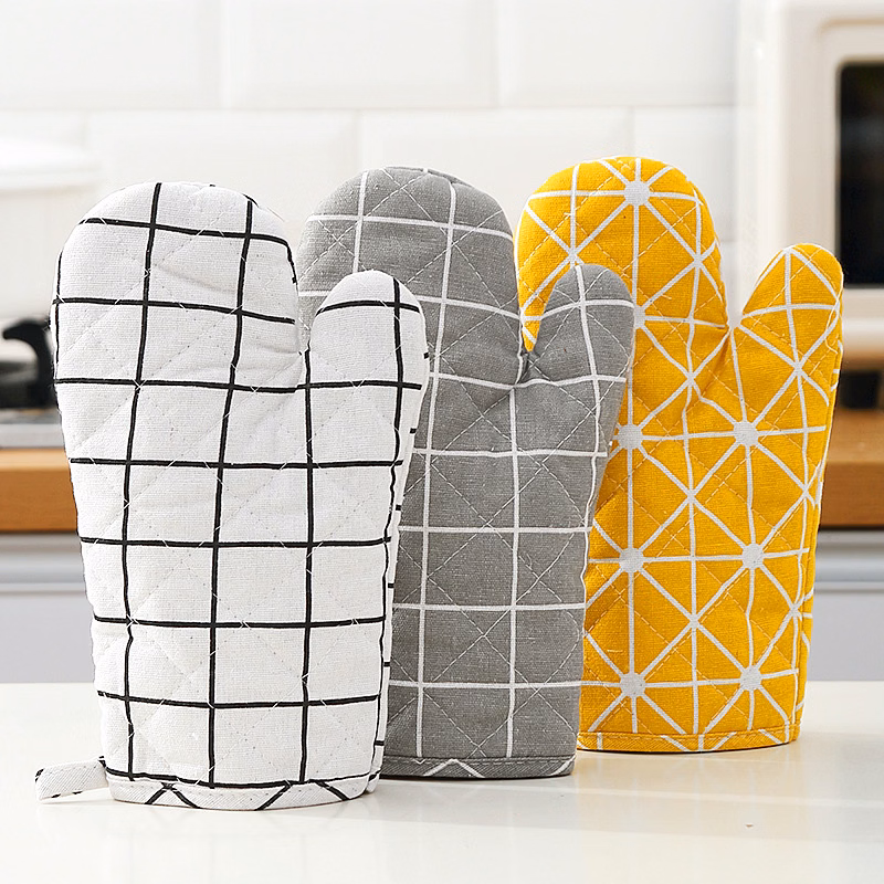 Customizable Household Heat-resistant Kitchen Oven Gloves