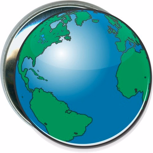 Earth picture 3, Earth Day Button