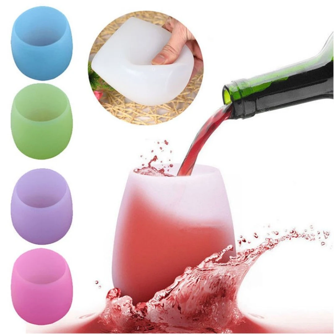 14oz Silicone Wine Glass 1