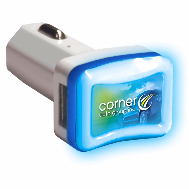 Light-Up Dual USB Charger