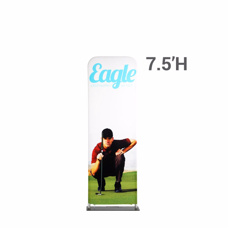 Tube-style Banner 2ft. Base x 7.5ft.