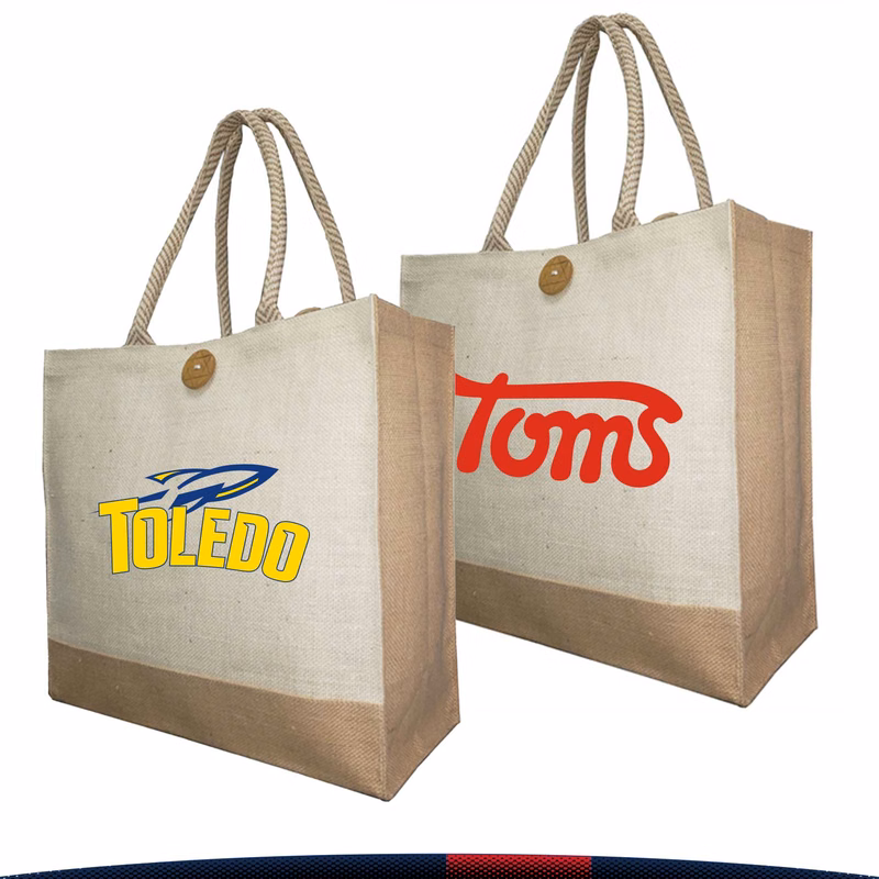 Burno Laminated Jute Tote Bag