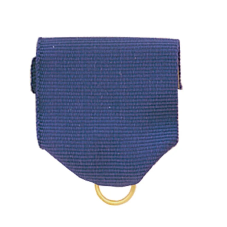 Solid Purple Pin Drape Ribbon with Jump Ring 1