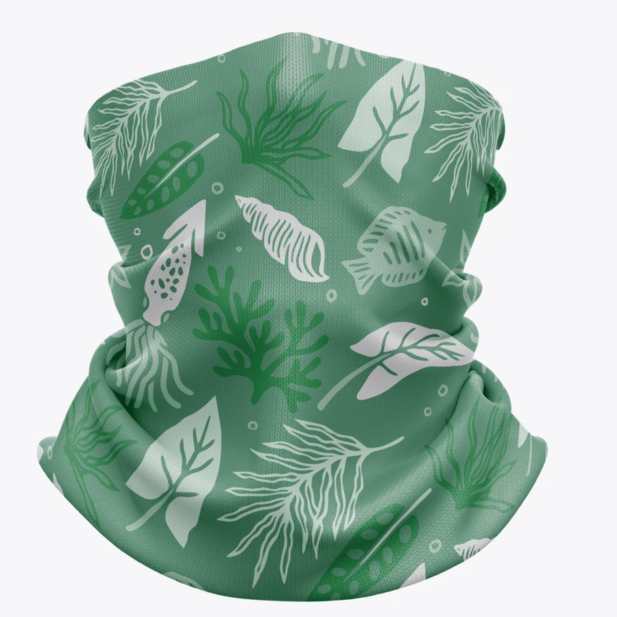 Seamless Sublimation Neck Gaiter - UPF Cooling Ice-Silk 1