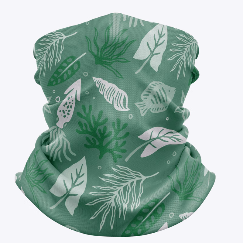 Seamless Sublimation Neck Gaiter - UPF Cooling Ice-Silk