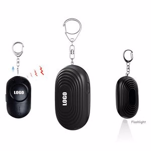 Portable Self Defense Alarm With Flashlight 120DB Sound Activation