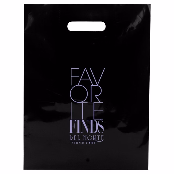 Black Patch Handle Bags