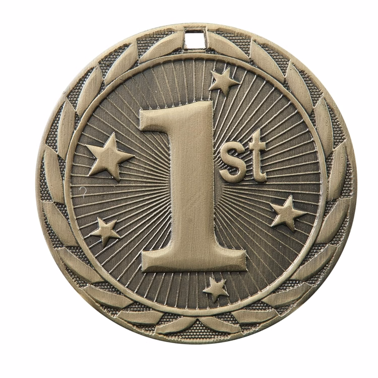 1st Fe Iron Medal 2"