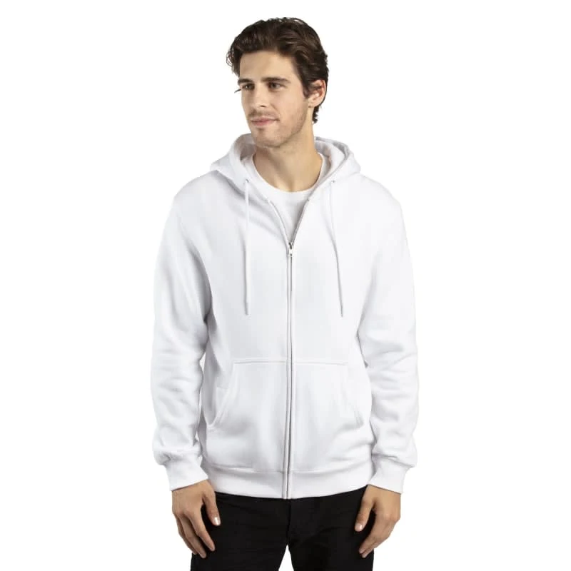Threadfast Apparel Unisex Ultimate Fleece Full-Zip Hooded Sweatshirt 1