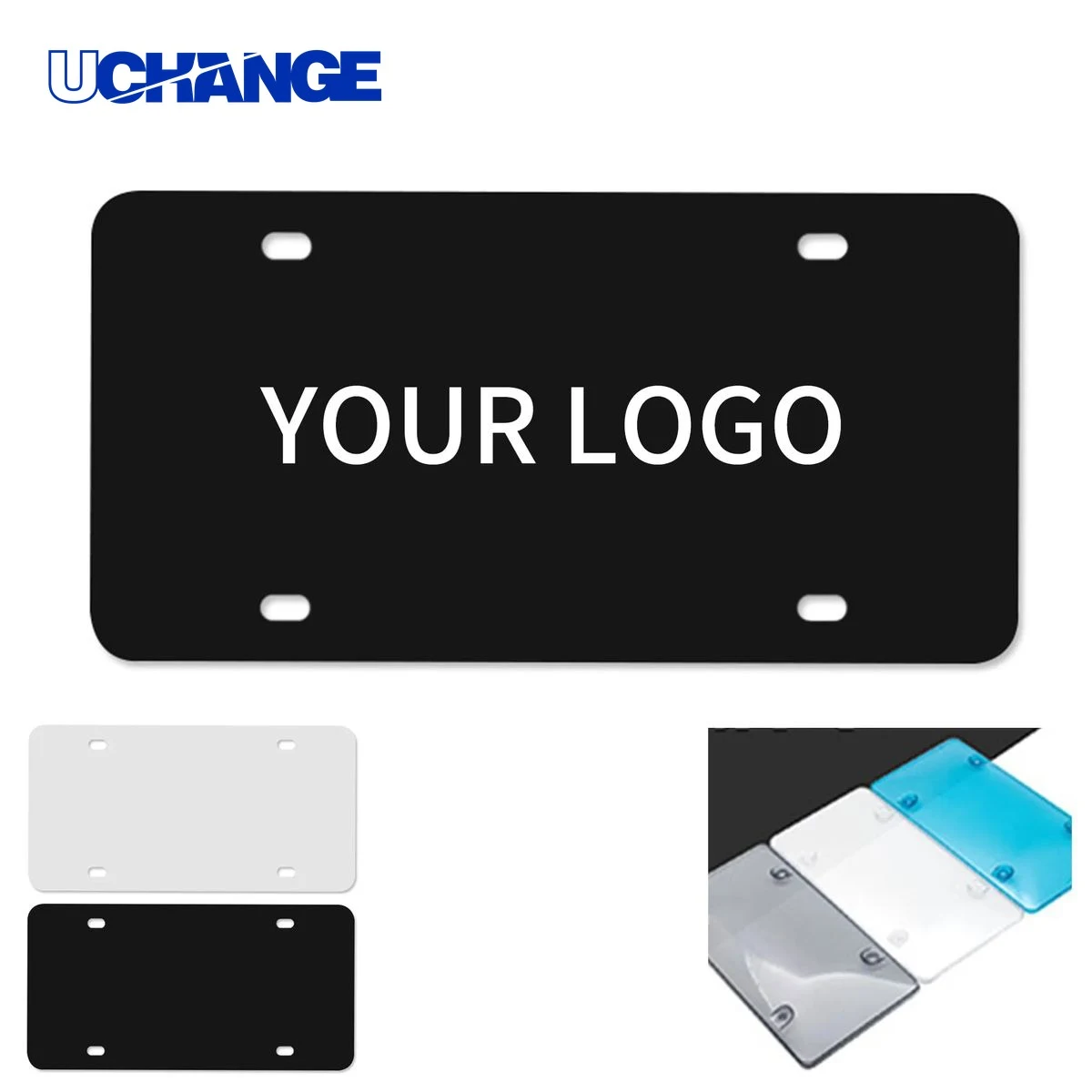 Rust Resistant Metal License Plate for Vehicles 1