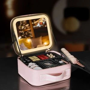 Led Makeup Bag With Mirror 1