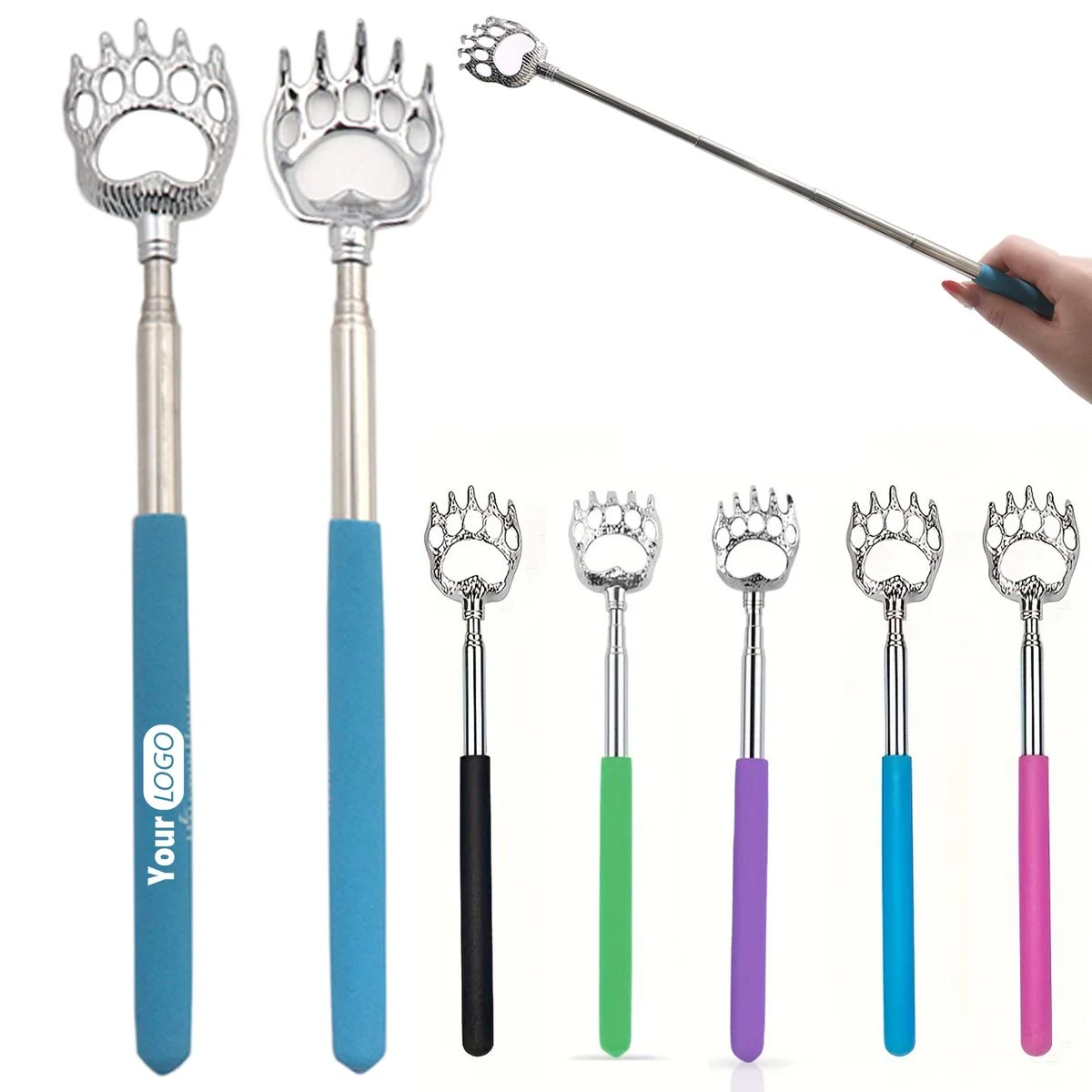 Stretchable Bear Paw Back Scratch Rake 1