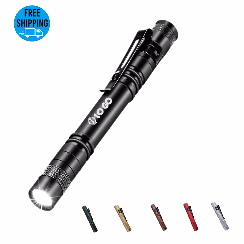 Aluminum LED pocket work light with clip