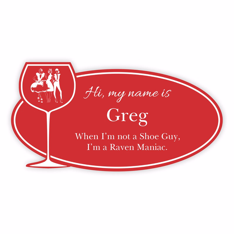 Custom Shape Name Badge