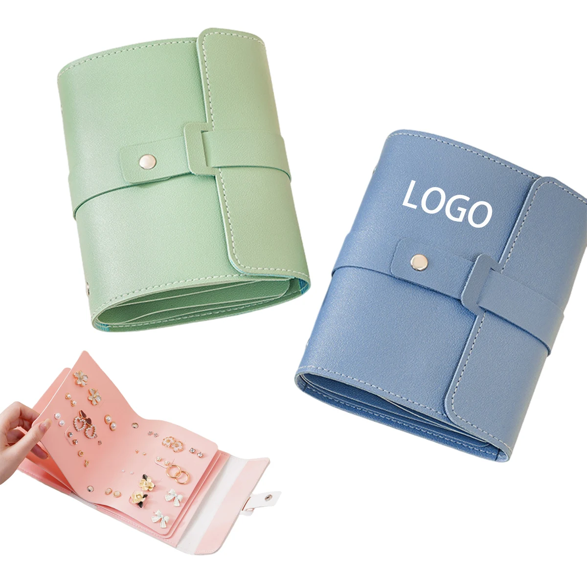 Large Capacity Portable Earring Storage Bag 1