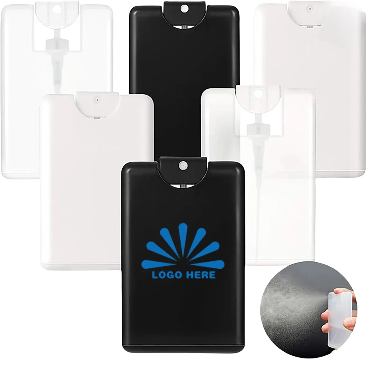 20ml Portable Mini Credit Crad Hand Sanitizer Spray 1