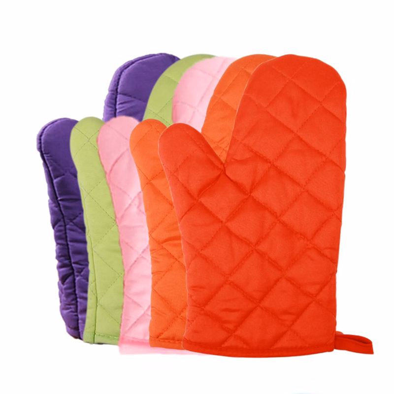 Custom Polyester Insulated Heat Oven Mitts