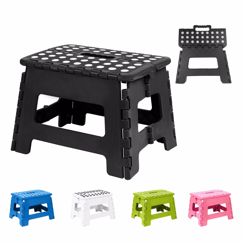 Folding Step Stool W/ Anti-Slip Surface