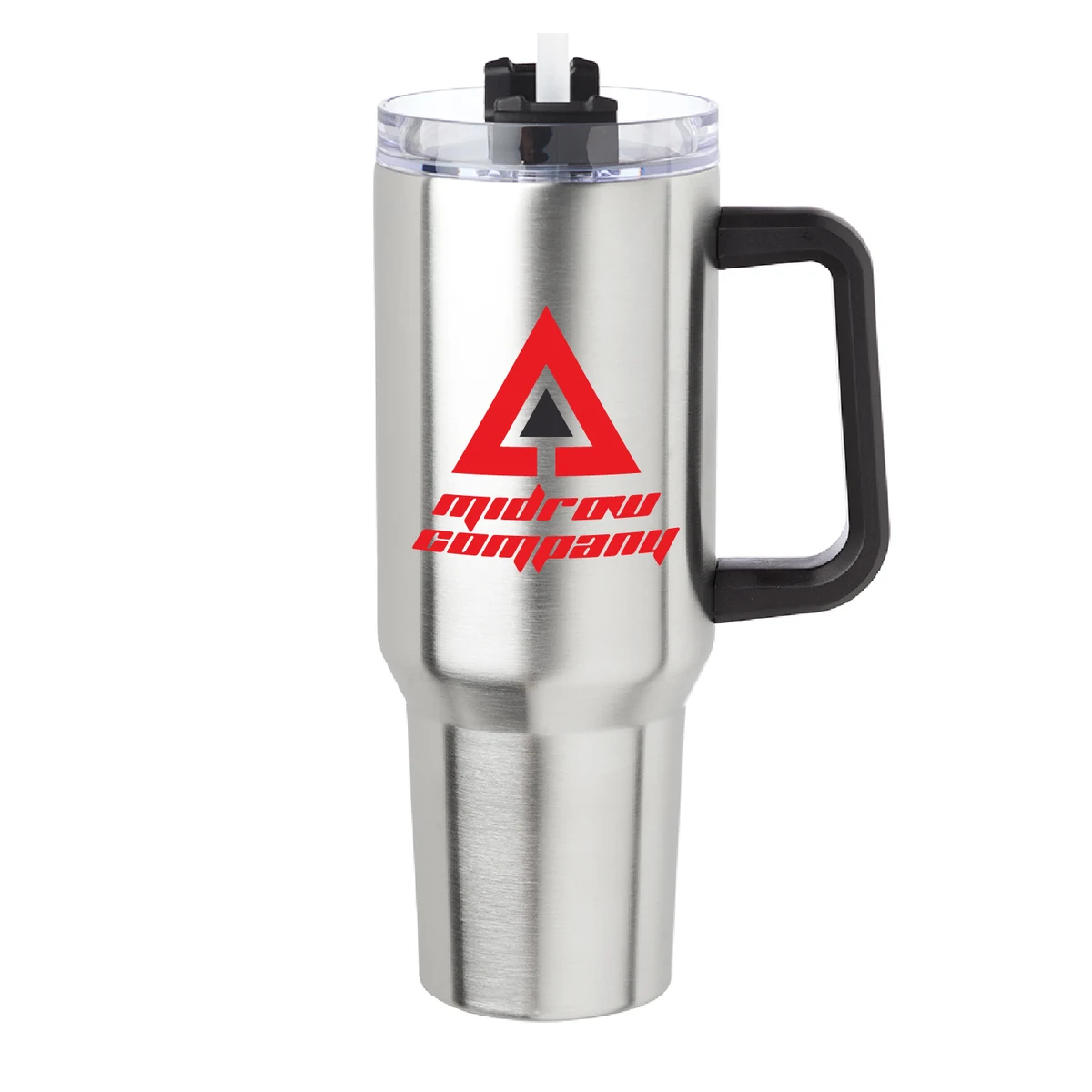 40 oz. Pinnacle Stainless Steel Travel Mug (2 Color Imprint) 1