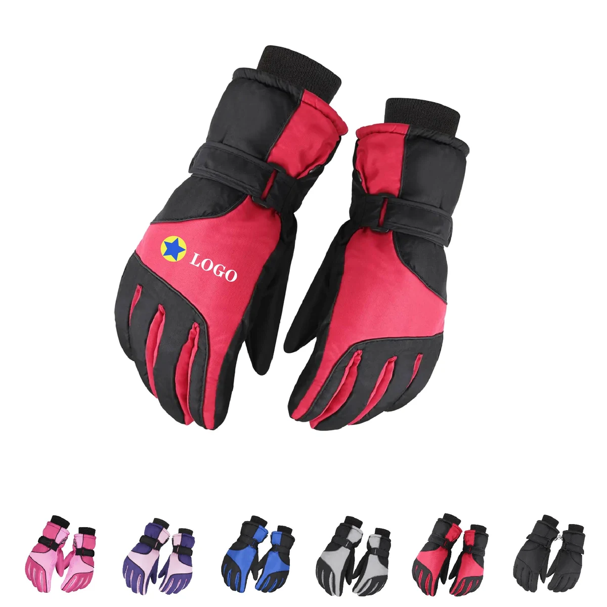 MOQ 10 pcs Touchscreen Snowmobile Glove 1