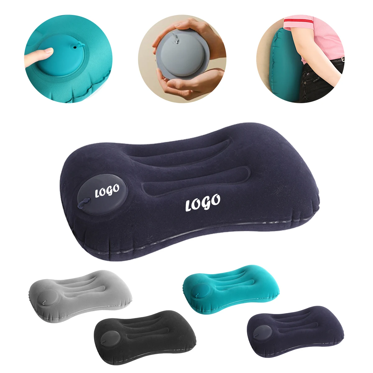 Portable Inflatable Travel Pillow 1
