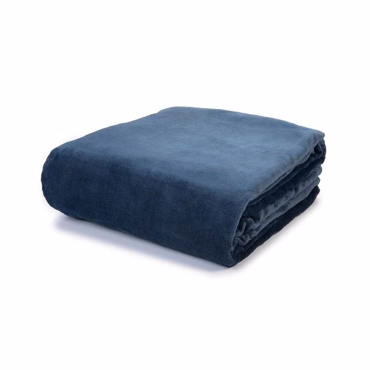 Golden Gem Blankets Blue Full