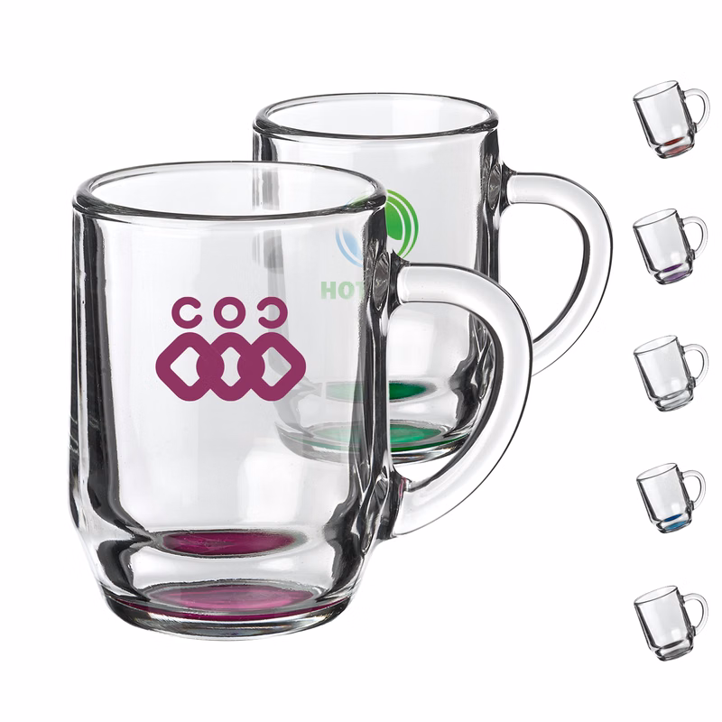 10 oz. Libbey Glass Mugs