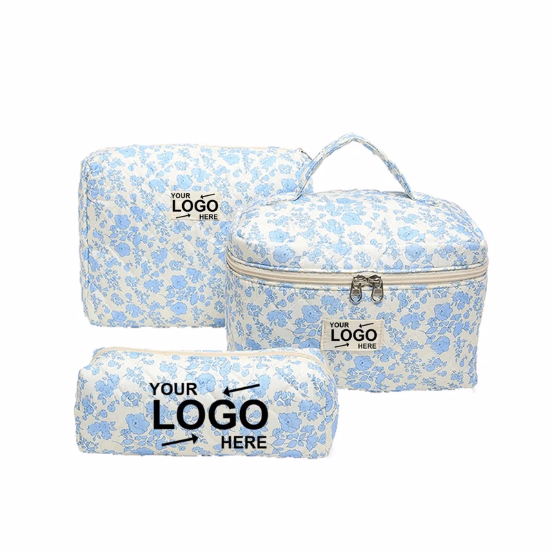 Begonia Floral Makeup Bag