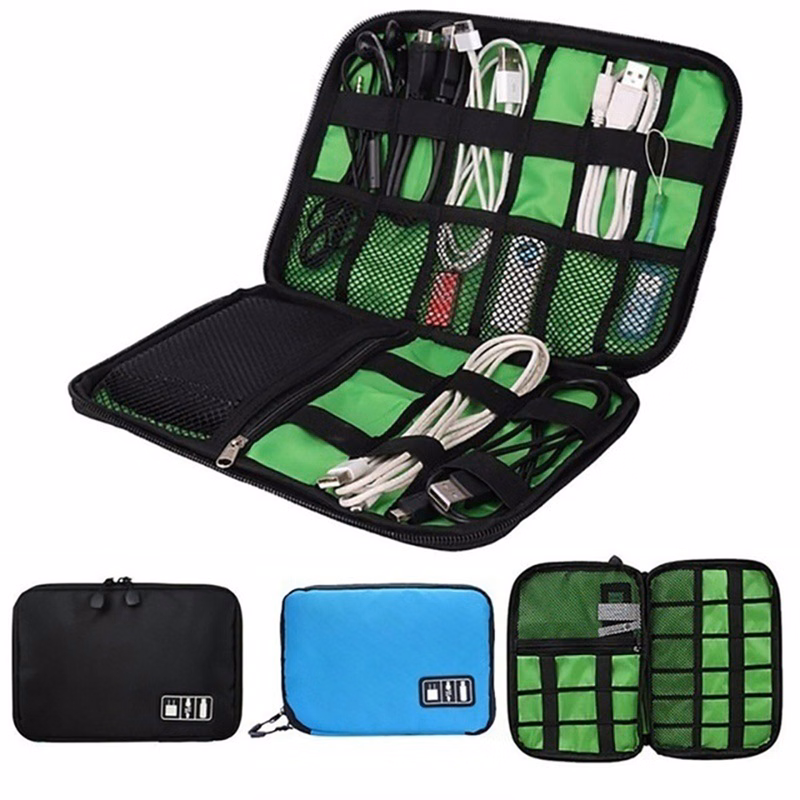 Tech Electronic Accessories Organizer Storage Bag