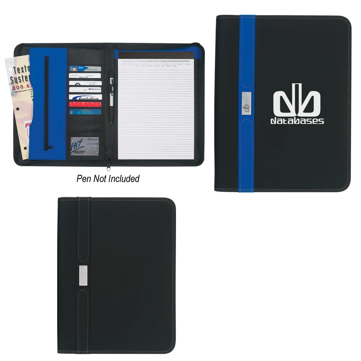 Contemporary Zippered Portfolio 1