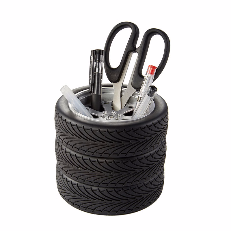 Tire Shape Pen Holder / Pencil Holder