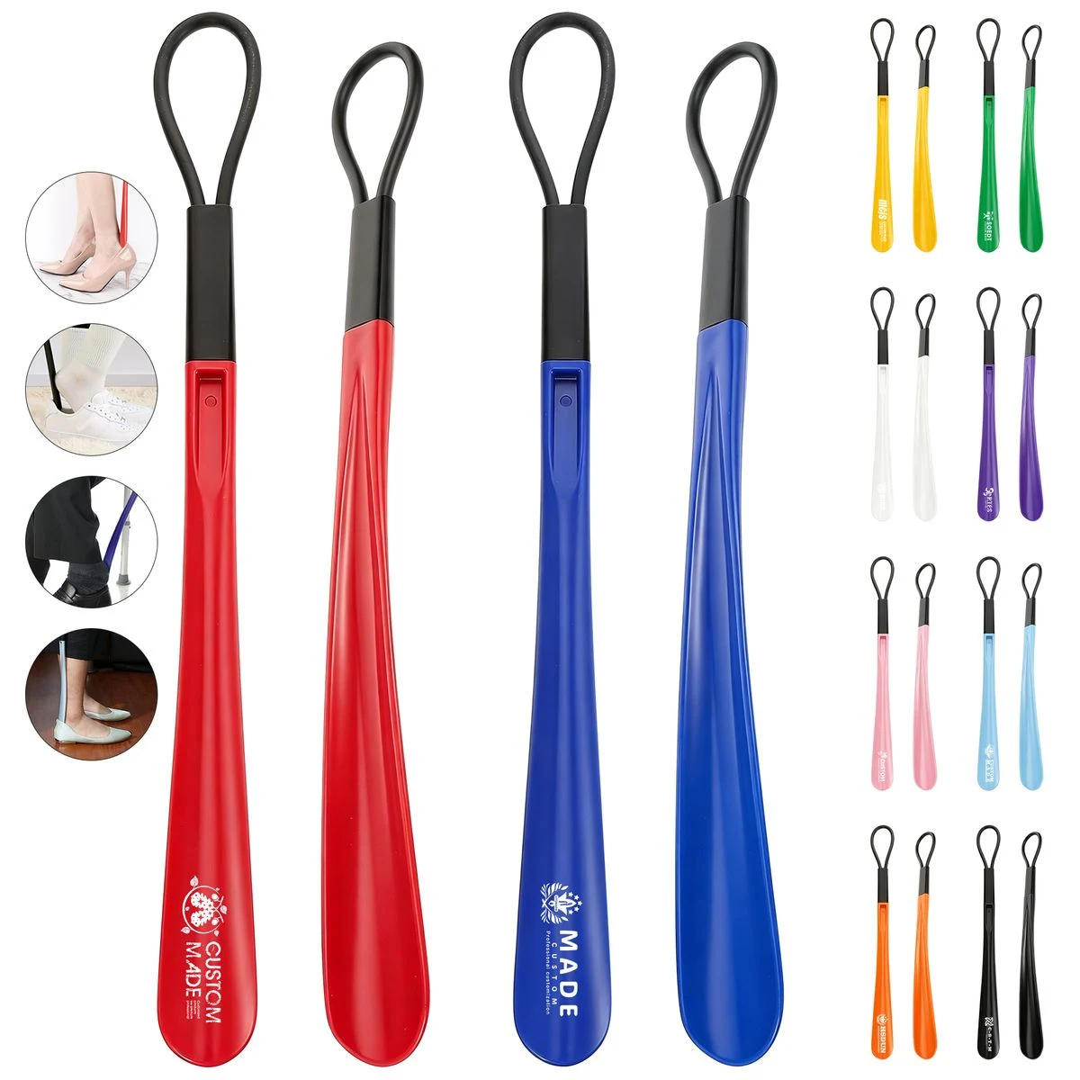 11 4/5" L Plastic Shoe-Horn 1