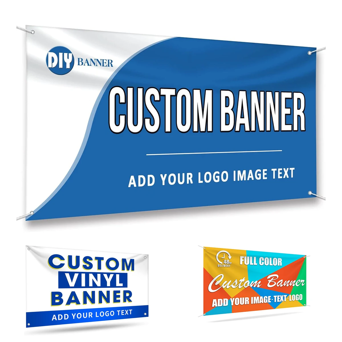 40" x 70" Full Color Single SidedFlags Banner 1