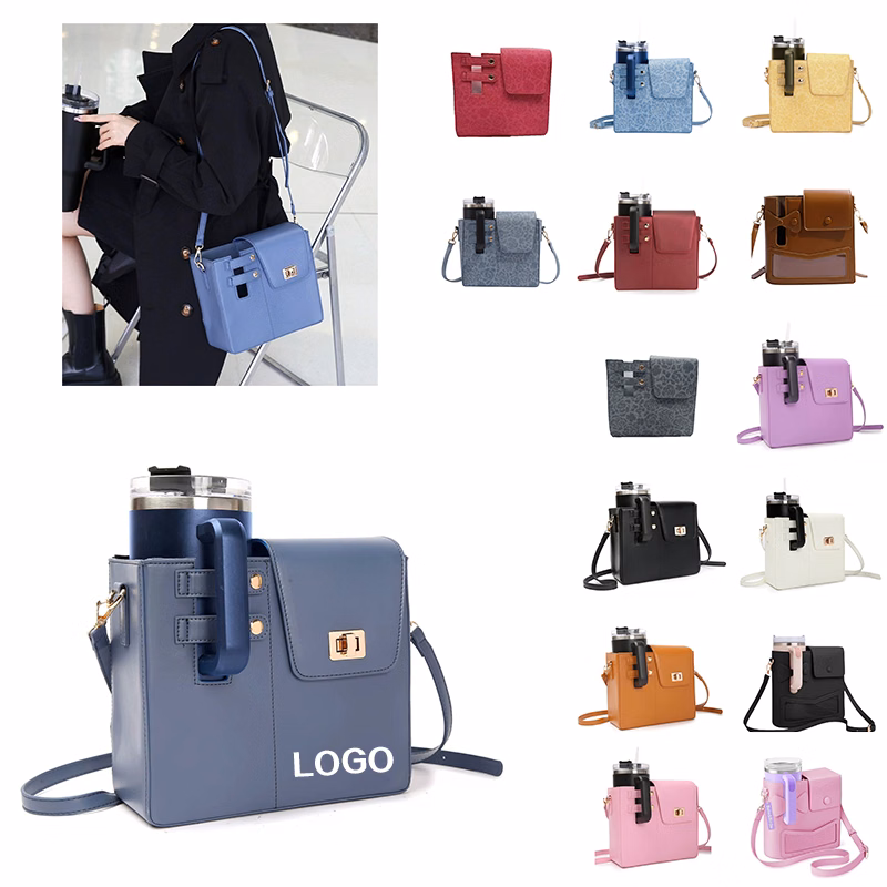 Crossbody Case with Sports Water Bottle Holder