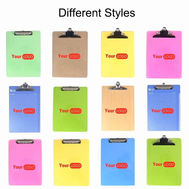 Custom Logo Clipboard Folder With Storage Office Supplies