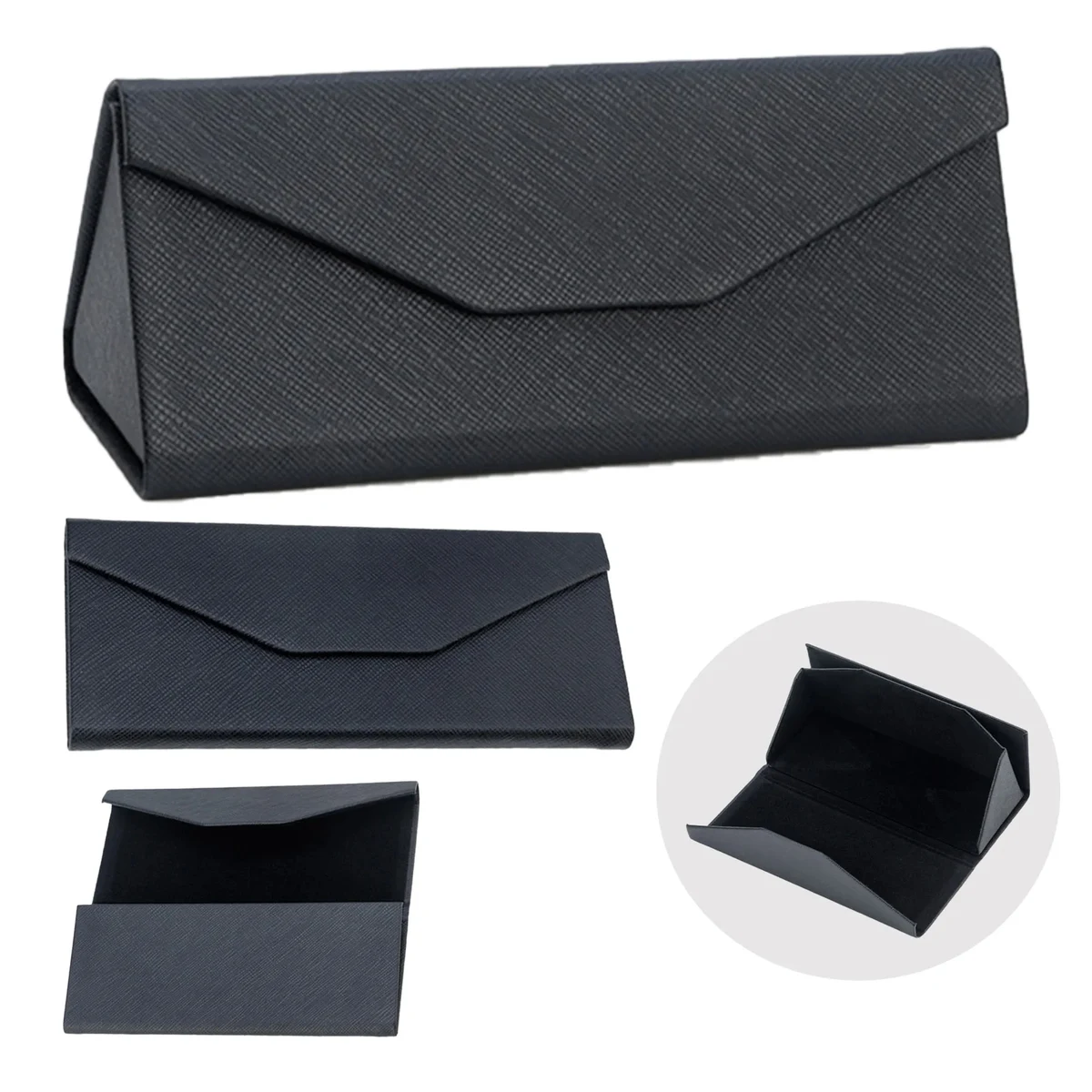 Custom Foldable EyeGlasses Case Full Color Print 1