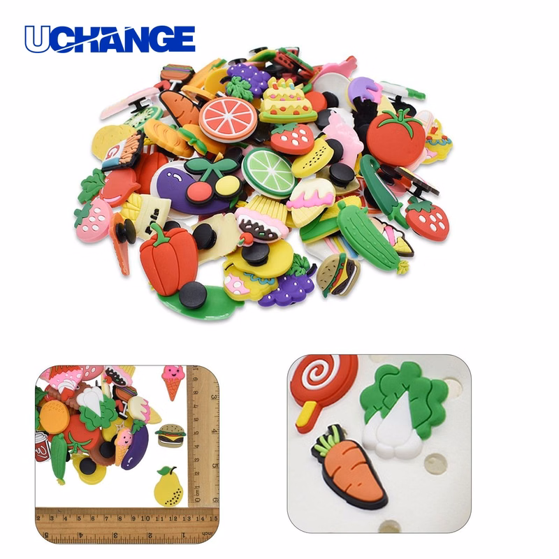 Custom PVC Shoe Flower Charms