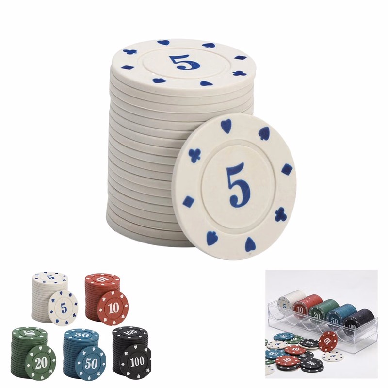 11.5 Gram ABS Poker Chips for Home Games