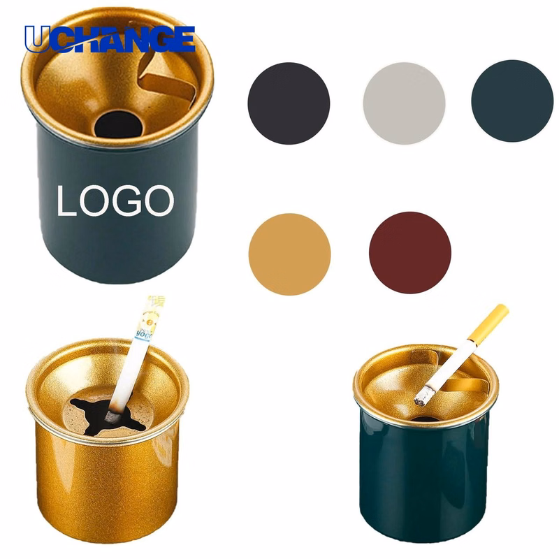 Portable Stainless Steel Buckle Ashtray