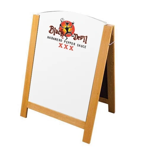 A-frame Wet-Erase Sign with Open Top 1