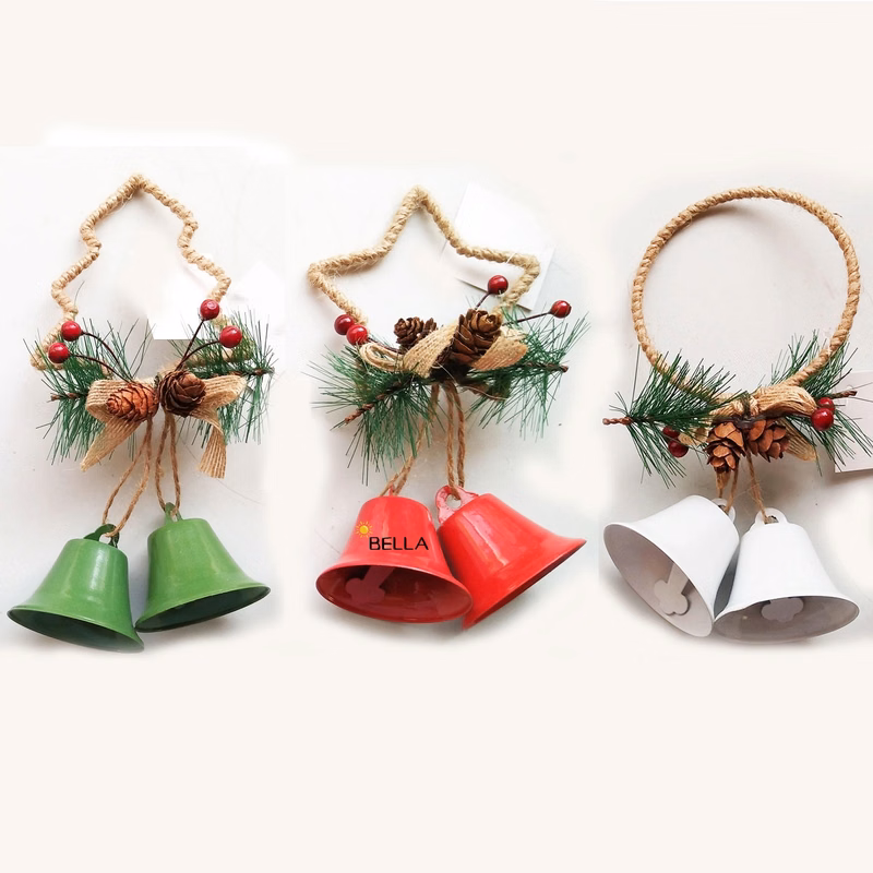 Metal Jingle Bells For Christmas Holiday Decoration