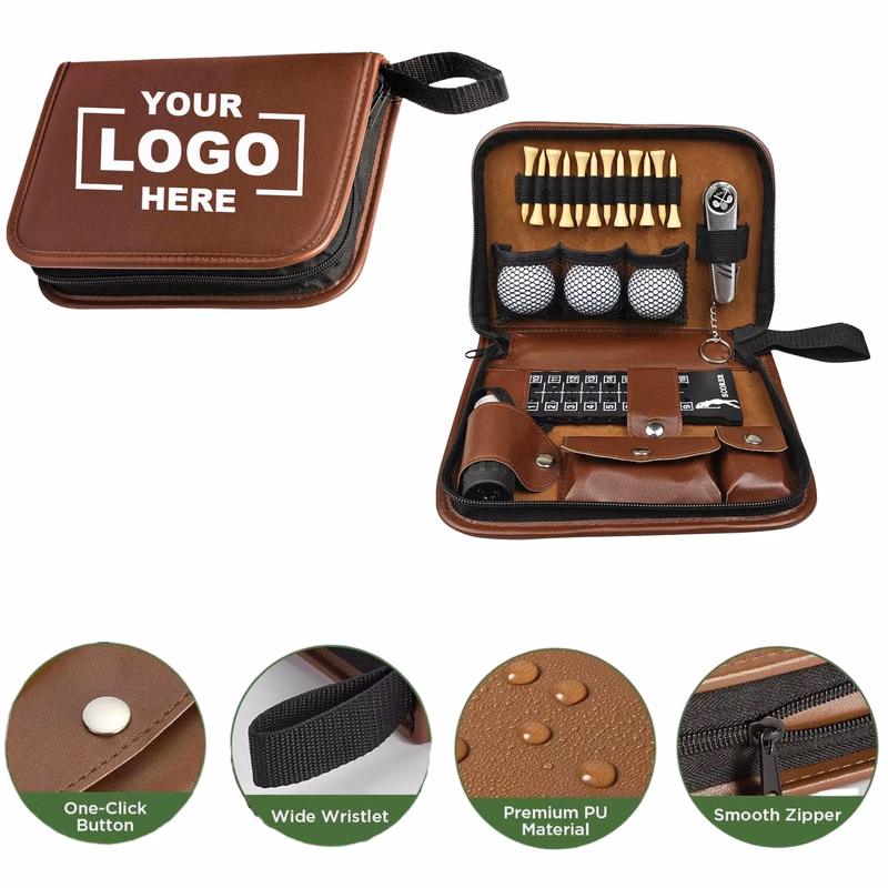 Golf Ball Accessories Seven Piece Gift Set Free Shipping
